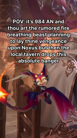 innkeeper runneth that Smolder’s Theme back once more #LeagueofLegends #Smolder #RiotGames #bardcore 