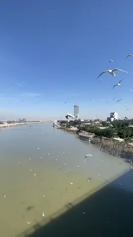 #اريد_اعبر_الجسرين_كرخ_و_رصافه #دجله #بغداد_العراق #اكسبلورررر #كركوك_مدينتي 