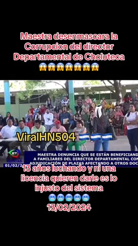 Maestra desenmascara a Director Dep. @HCH Televisión Digital @HCH TV @Xiomara Castro @HCH EN VIVOS @Policía Militar de Honduras @Mel✌️🇭🇳 @Mel Zelaya #Zelayas #hchhonduras #policiamilitarsp #viralhonduras504🇭🇳 #xiomarapresidenta #pyf #parati #jcmadrid #extraditado #tegucigalpa #policia 