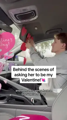 Go watch the video where I surprised her!! 😅 #couplstiktoks #relationships #reaction #ValentinesDay #viral #fyp 