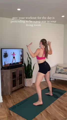 Because who doesn't want to workout to Britney Spears? 🪩💃 90's hits dance party is where it's at! Full workout on YouTube: MadFit🫶