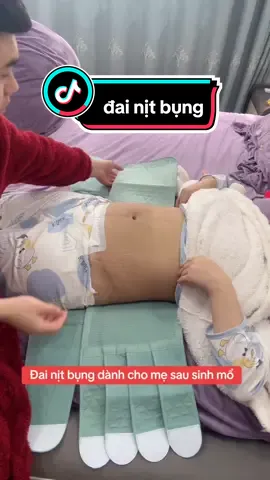 Đai nịt bụng an toàn dùng ngay sau sinh#yeucon #mebimsua #reviewmevabe #chamcon #nuoicon #baby #mevabe #xuhuong 