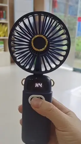 Handheld Mini Fan Kipas Angin Mini Portable Usb 6000mAh 5-Speed Wind LED Display Aromaterapi #kipasanginmini #kipasanginminiportabel #kipasanginminimurah #fypindonesia 