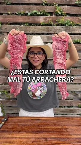¿Cómo cortar tu arrachera correctamente? #almablanco #arrachera #cortesdecarne 
