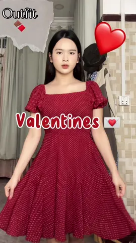 14កុម្ភះ🍫👠💄 Happy Valentine’s day guys, sending loveeeeees🫶🏻❤️ 💐💐💐💐💐💐💐 #ValentinesDay#outfit 