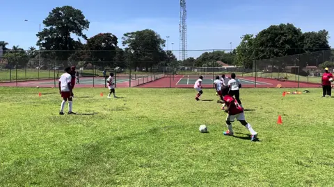 Our juniors going through the paces  #bnacademytrust #zimfootball #juniorfootball #Zimbabwe #harare #juniordevelopment #footballacademy #footballtiktok #Football 