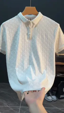 Áo Polo Nam Dập Vân LV Cao Cấp#xuhuong #aopolonam #aopolonamdep #aopolo #viralvideo #phoidonam 