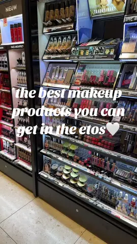The best makeup products you can get in the etos 🤍#fy #fyp #makeup #budgetproof #budgetmakeup 
