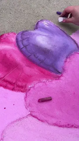 Replying to @dinadjohnson HAPPY ❤️ DAY!!!  #chalkart #valentinesday2024