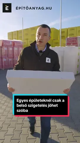 Egyes épületeknél csak a belső szigetelés jöhet szóba.. 🫢 #epitoanyaghu #fyp #fy #multipor #szigetelés 