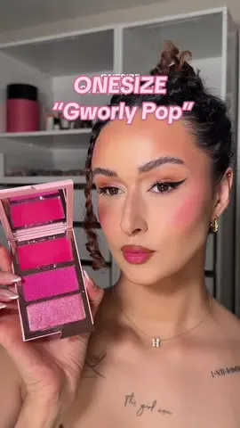 Gworly pop 🎀💓🍭🫶🏻🍇 @ONE SIZE BEAUTY #onesizecheekclapperblush #onesizebeauty #onesize #onesizegworlypop #gworlypop #blush (not an ad, purchased myself, no obligation to post)