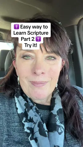 Is learning and memorizing scripture difficult for you? ✝️ Here is an easy trick to learn even without realizing you’re learning!✅ #scripture #swordofthespirit #prayforyourfriends #ephesians617 #learningthebible 