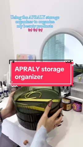 Elevate your storage game with multi-layer convenience. #APRALY #storagebox #storagehacks #storage #fyp #gift #ValentinesDay #valentine 