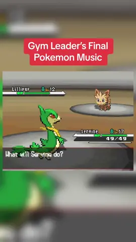 Whoever composed this games OST deserves a medal #pokemon #gymleader #ost #fyp #pokemonblackandwhite #finalboss 