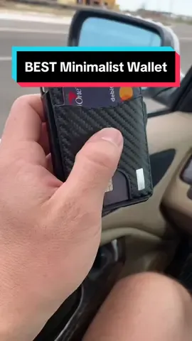 Grab yours while you can, discount wont last!  Like I said in the video this is by far the best wallet Ive ever had. #ttshop #minimalistwallet #wallet #trending #fyp #minimalist 