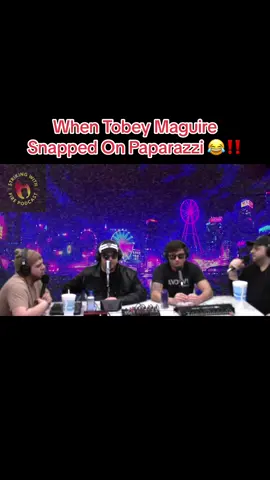 When Tobey Maguire Snapped On Paparazzi 😂‼️