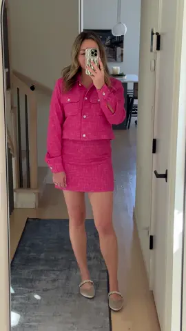 And on Wednesdays, we wear PINK! Especially on Valentine’s Day 🩷 The matching @shopchloecolette tweed set is very Elle Woods (in the best way possible), but you can style the pieces as separates, too! 🔀💞 Shop this #ChloeColette outfit in the LTK app! #liketkit #LTK #ad https://liketk.it/4wAhb