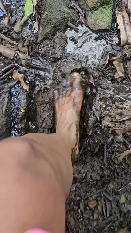 The wonders of being a barefoot dancer #barefoot #mud #toes #dancer #feet 