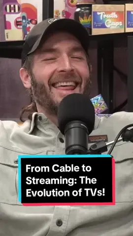 From Cable to Streaming: The Evolution of TVs! #cable #tv #streaming #old #new #technology #tiktok  LISTEN TO THE FULL PODCAST OR WATCH THE FULL EPISODE ON YOUTUBE @theericandtonyshow YouTube: https://youtube.com/@Theericandtonyshow Spotify: https://open.spotify.com/episode/1JyXb2lCKZwaBq2ZmLqOF1?si=8J6Yb10XTMak95VY_sY6Qg Instagram Links The Eric and Tony Show https://instagram.com/theericandtonyshow?igshid=NTc4MTIwNjQ2YQ== Eric Rustler https://instagram.com/ericrustler?igshid=NTc4MTIwNjQ2YQ== Tony Klein https://instagram.com/tonykleincomedian?igshid=NTc4MTIwNjQ2YQ==