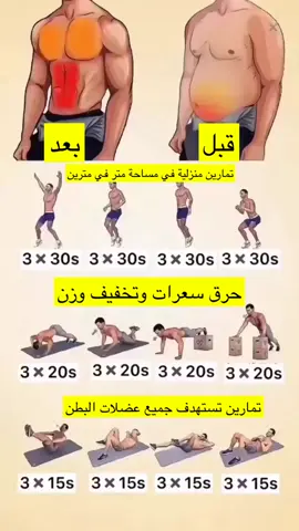 مجموعة تمارين لنحت دهون البطن #كمال_الاجسام #اكسبلور #tutorial #Fitness #workout #GymLife #strengthtraining