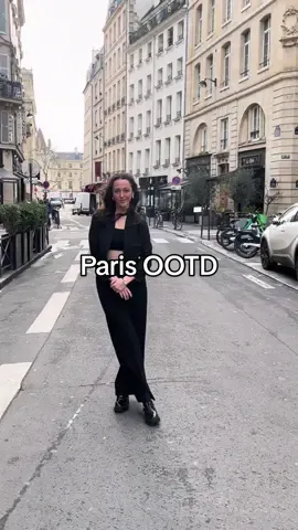Paris Outfits Day 1 🖤 #OOTD #ootdfashion #outfitideas #outfits #outfitinspo #fashion #fashiontiktok #fashioninspo #parisfashion 