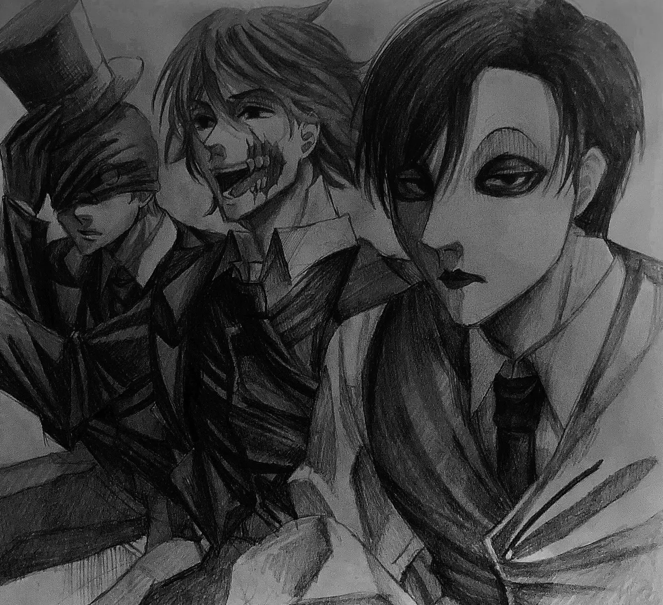 suit 😍#creepypasta #masky #ticcitoby #hoodie #illustration #fyp 