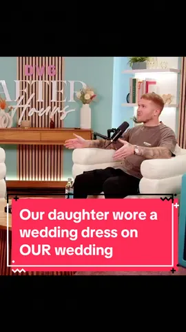 Our daughter wore a wedding dress on our wedding #dadvgirls #dvgfam #podcastclips 
