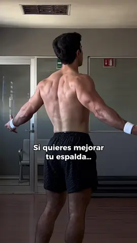 Si quieres mejorar tu espalda… HAZ ESTO!!🔥 // RUTINA DE ESPALDA en GYM // #gym #backworkout #rutinafitness #workout #parati #foryou #fyp 