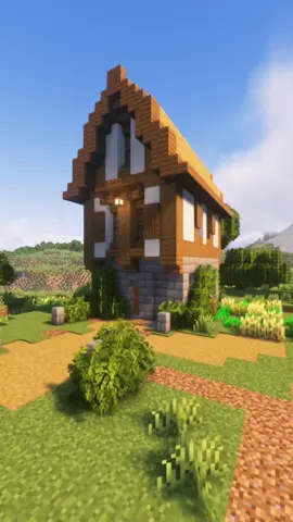 Medival starter house tutorial #Minecraft #minecraftbuilding #minecrafttutorial #medival #ideas #letsbuild #inspiration 