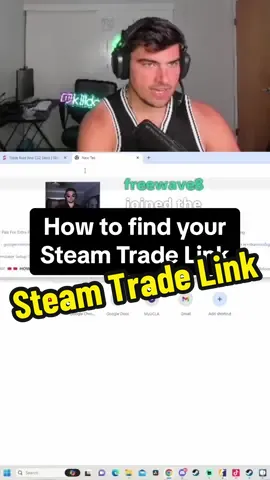 How to find Steam Trade Link #cs2 #counterstrike #counterstrike2 #csgo 