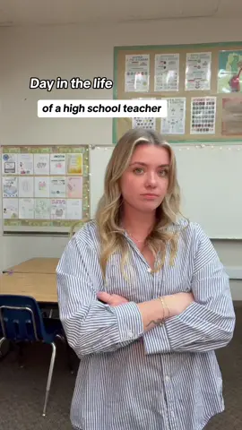just another day in the life of a high school teacher #teachersoftiktok #teachersoftiktokfyp #teacherlife #teachertok #highschoolteacher #teachersbelike #classroommanagement 
