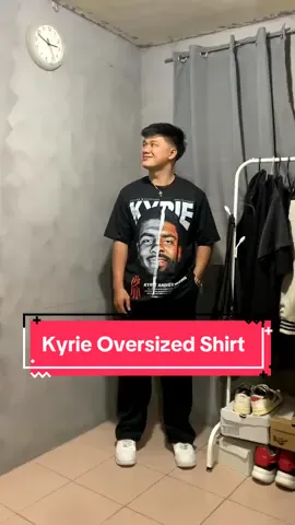 ABT Big Graphic Kyrie Irving Oversized Shirt Black Outfit #oversizedshirt #shirt #streetwear #outfit #fypシ #foryou 