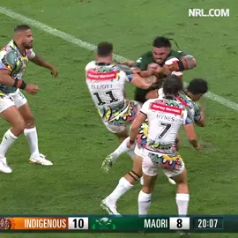 Royce Hunt off the back fence! 🤯 #NRLAllStars