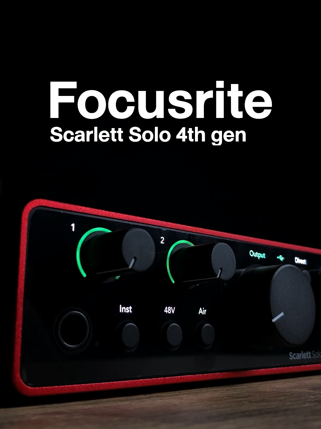 Focusrite Scarlett Solo 4th Gen กล่องแดง...ที่ถูกอัพเกรดใหม่ #ProPlugin  #AmplifyYourDreams   #คนทําเพลง  #นักดนตรี  #เครื่องดนตรี  #focusrite #focusritescarlett #audiointerface