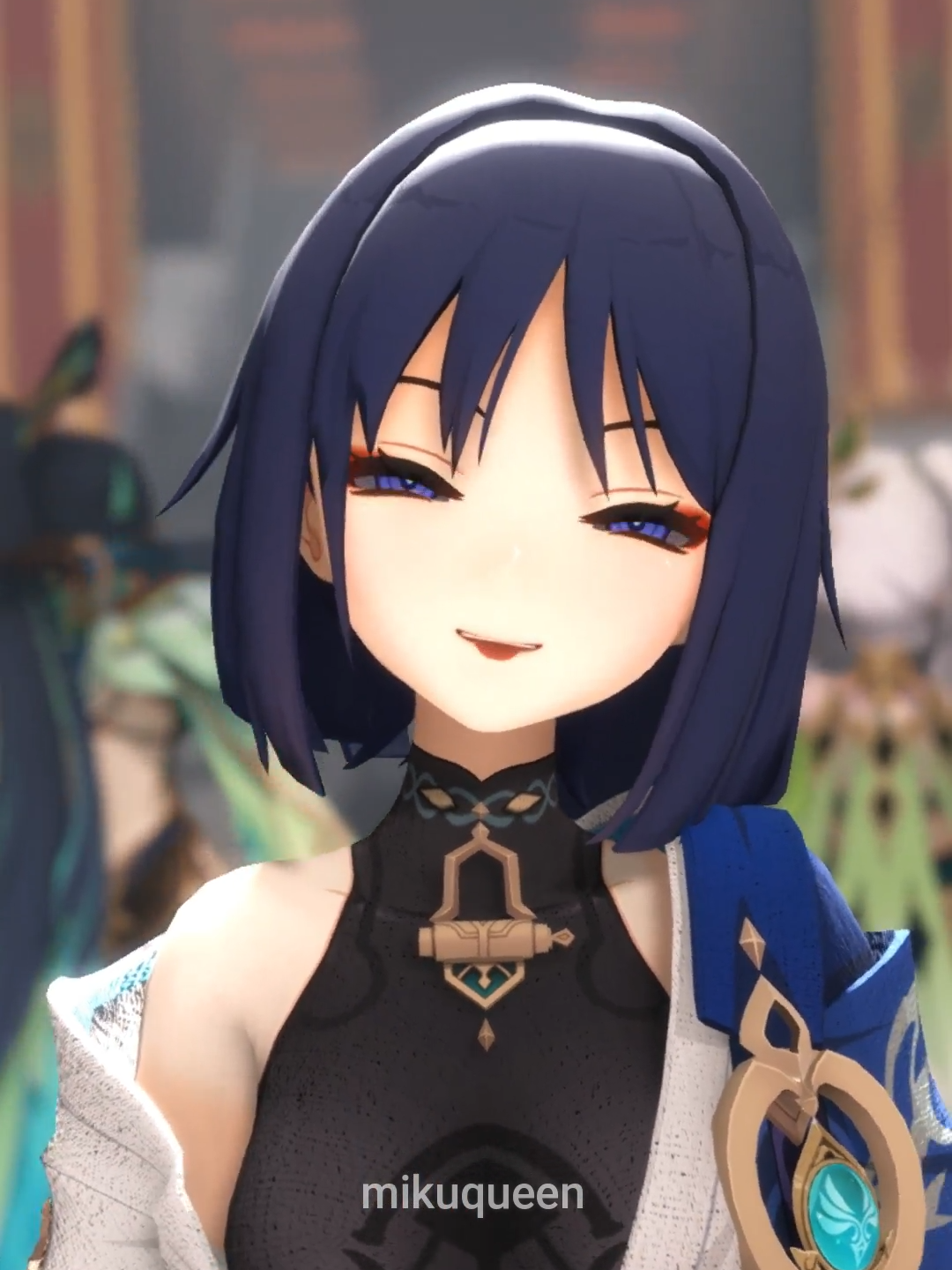 i have two side 😈 #wanderer #xianyun #nahida #GenshinImpact #mmd #genshin #fyp #hoyocreators
