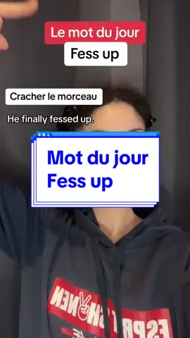Note-le bien ! Il est assez familier comme verbe. Mais on adore ! #pourtoi #anglais #vocabulaire #apprendre #expression #expressions