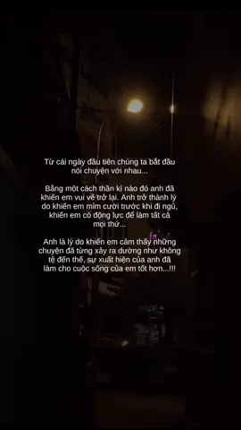 Kể từ ngày anh xuất hiện cuộc sống của em đã thay đổi rất nhiều...#love_08th04 #tamtrang #stt #fyp #xuhuong 