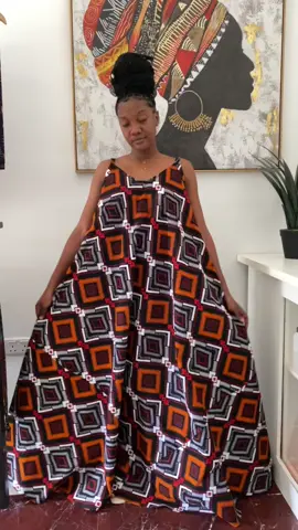 Chitenge dress instock #chitengefashion #chitenge 