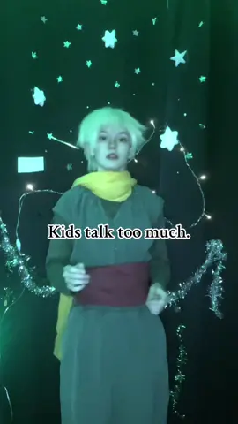Adults never understand anything by themselves, and it’s tiresome for children to be always and forever explaining things to them 🌙⭐️🌹 #thelittleprince #littleprince #lepetitprince #cosplay #closetcosplay #shortking #cosplayer #childhood #childhoodmemories 