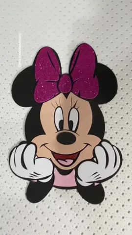 Minnie Mouse #minniemouse #minnie #manualidades #hechoamano #foami #foamy #artemanual #hazlotumismo #hechoamanoconamor #manualidadesconfoami 