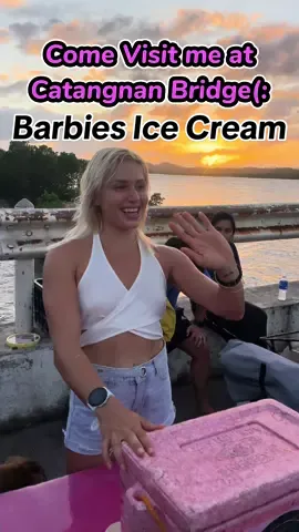Comment below your favorite Ice Cream flavor & Ill give you a free topping when you visit Barbies Ice Cream #philippines #siargaoisland #afam #foreigner #catangnanbridge #islandvibe 