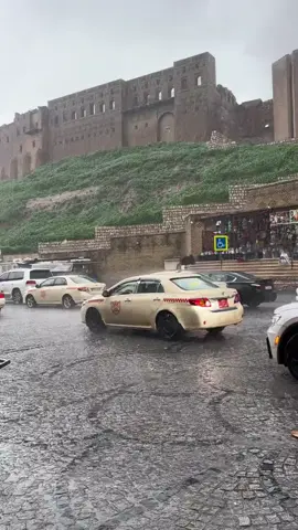 كردستان - اربيل الآن ❄️🌧️. #اربيل #قلعة_اربيل #امطار #مطر #العراق #كردستان #fyp 