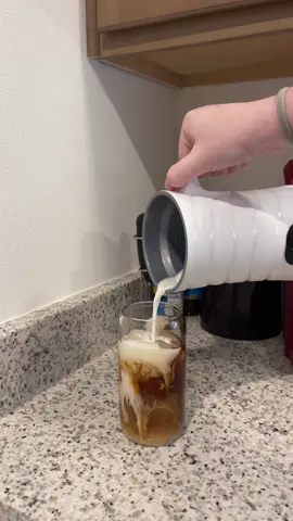 finally can make my iced coffees again 🤭😋 #fyp #icedcoffee #icedcoffeeathome #coffeetiktok #coldbrew #coldbrewcoffee  @marissa.kathrynmua 