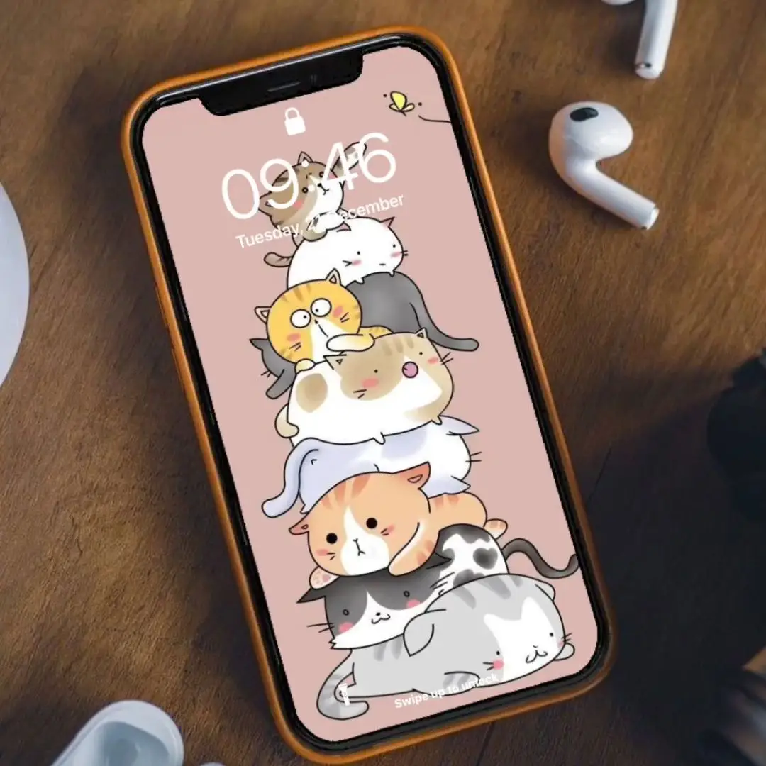 #cute #cutecat #cuteanimals #biarrame #followme #funny #lockscreen #lockscreenwallpaper 