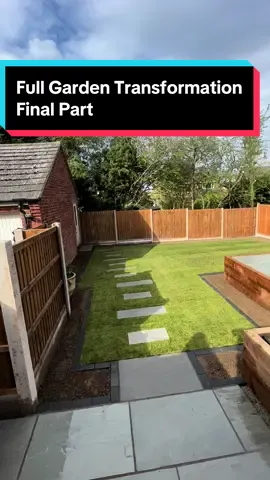 Full Garden Transformation FINAL PART! #fyp #gardenuk #gardentransformation 