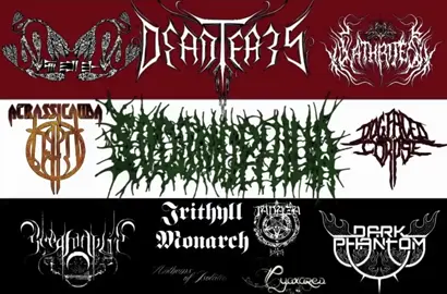 Iraqi metal band with the iraqi flag🤘🏻 #blackmetal #blackmetalhead #dsbm #metal #iraqi_metalhead_clup 