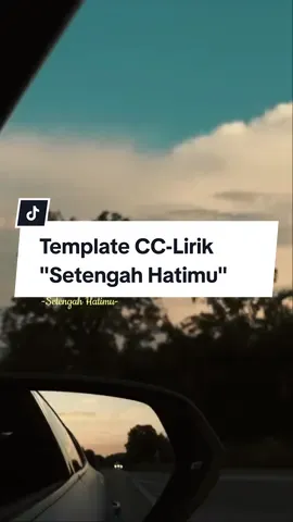 ½❤️ [versi template klik logo cc] #setengahhatimu #dadali 