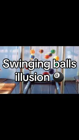 When you have multiple swinging balls, each ball has its own unique pattern because of its individual starting position, speed, and length. As they swing back and forth, they interact with each other, creating a mesmerizing display of movement. The different patterns arise from the complex dynamics and interactions between the balls, making it a fascinating sight to watch. #physics #pattern #patterns #illusion #Science #interesting #LearnOnTikTok #mindblown #mindblowing #fyp #fypシ 