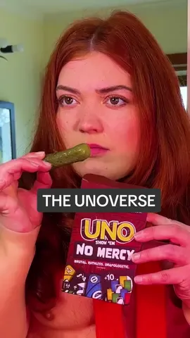 Replying to @❤️😶‍🌫️😶‍🌫️😏 UNO Show 'Em No Mercy has entered the UNOverse. And it's as ruthless as ever. @Ella Watkins #UNOShowEmNoMercy 