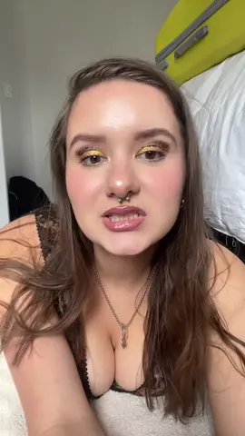 Ignore the eye makeup i tried 